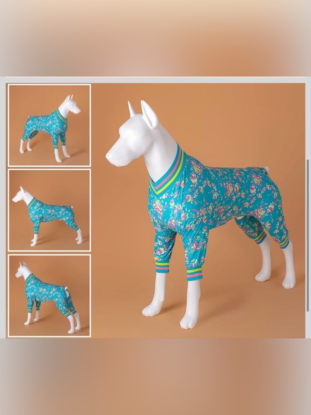 LovinPet Dog Stretch Fabric Long Sleeve Skin Protection All-Season XL NWT